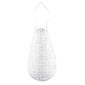Soji Stella Blossom Teardrop Solar Lantern - Porcelain