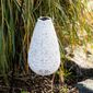 Soji Stella Blossom Teardrop Solar Lantern - Porcelain