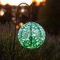 Soji Stella Globe Sunflower Solar Lantern - Jelly Mint