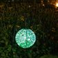 Soji Stella Globe Sunflower Solar Lantern - Jelly Mint
