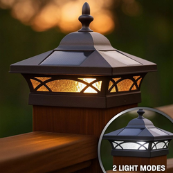 Solar Fence Post Cap Lights