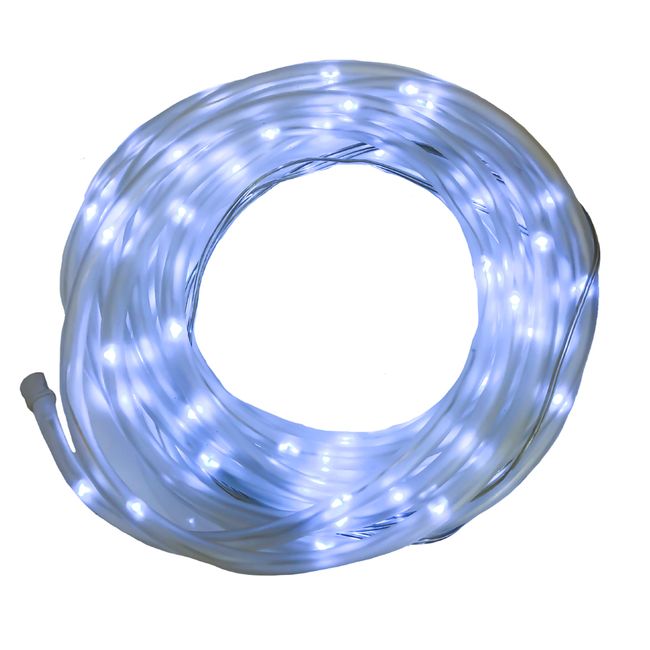 Solar Rope Light 100 LED Bright White