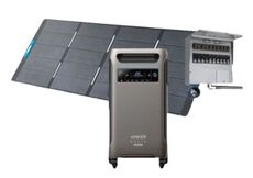 Anker SOLIX F3800 Plus Solar Generator Kit - 3840 Watt Hours - With 400W  Anker Solar Panel and