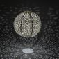Stella Luxe Globe Chantilly Lace Porcelain LED Lantern -Battery Powered