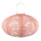 Stella Luxe Oval Yarrow Clay LED Lantern - Battery Powered