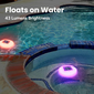 Techko Solar Floating Multi-color Pool Light Model - 2 Pack