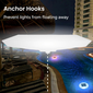 Techko Solar Floating Multi-color Pool Light Model - 2 Pack