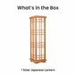 Techko Solar Zen Lantern Classic Style - Large