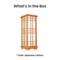 Techko Solar Zen Lantern Classic Style - Medium
