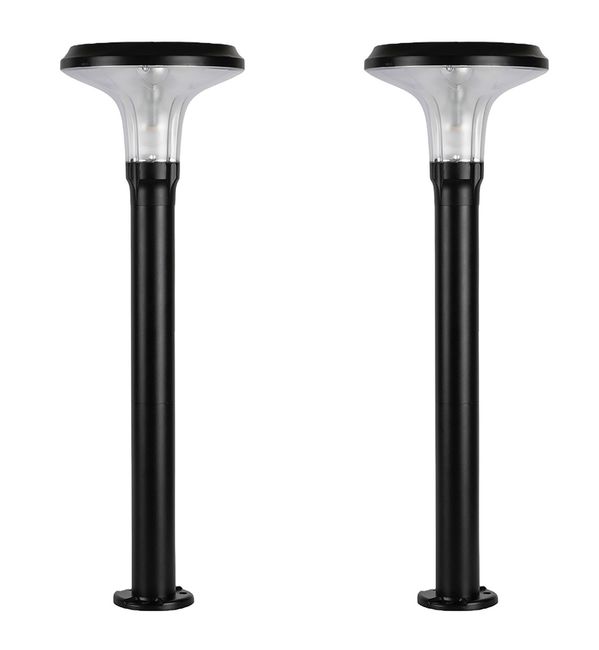Gama Sonic Vantage Bollard Solar Pathway Light - 2 Pack