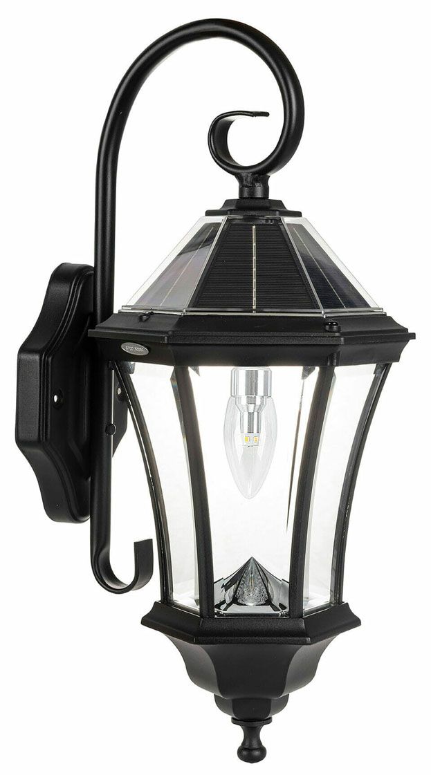 Gama Sonic Victorian Morph Solar Wall Light