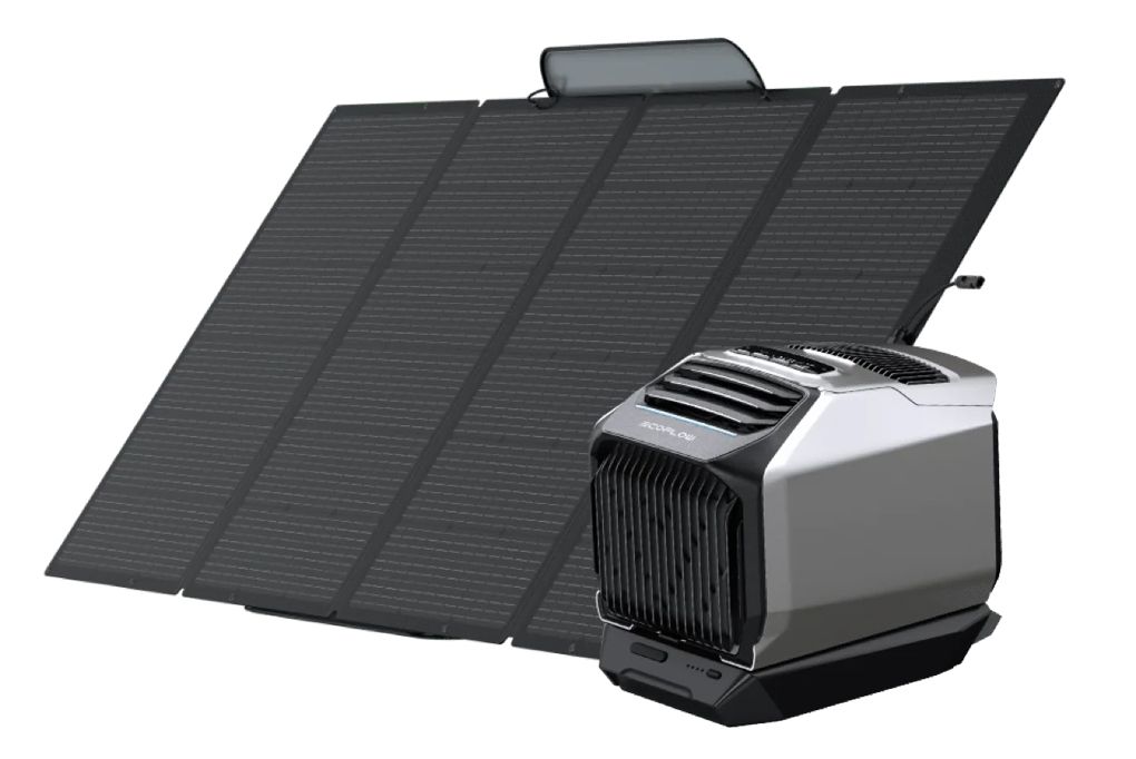 EcoFlow Wave 2 Portable AC and Heater with Add-On Battery and 400W Solar  Panel