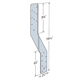 H6 Hurricane Tie (2pcs/1pair)