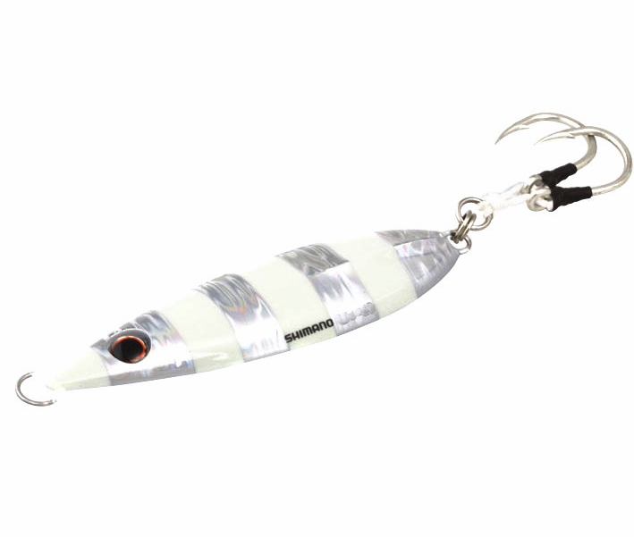 Daiwa Zebra Glow 130G Metal Casting Jig - Fishing Lure For Saltwater & Freshwater