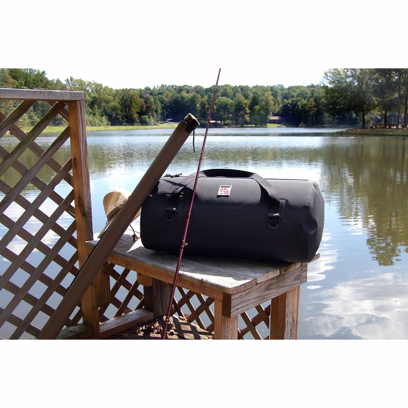 Mad Water 65L Waterproof USA Duffel Matte Black