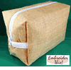 Large Variegated Weave Cosmetic Bags 