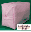Large Waffle Cosmetic Bag by ET
