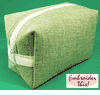Small Variegated Weave Cosmetic Bags