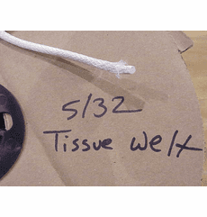 5/32" Tissue Welt Cord (500 yd)