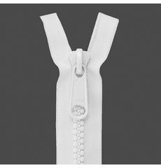 #5 Marine Zipper Chain White or Black by the yard