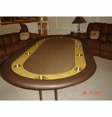 Bert Johnston's Poker Table