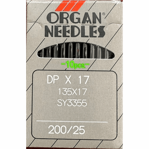Consew 206RB Sewing Machine Needles 135x17x25 - 10 Pack