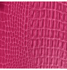 Crocodile Marine Vinyl Kiss Fuchsia