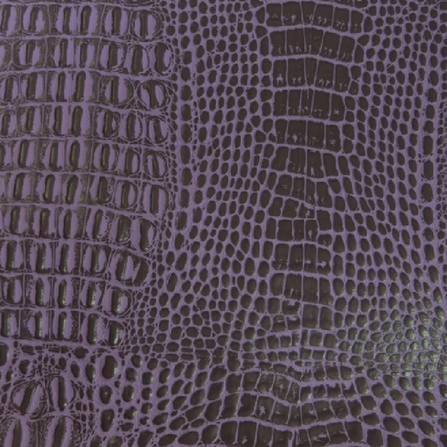 Crocodile Marine Vinyl Purple