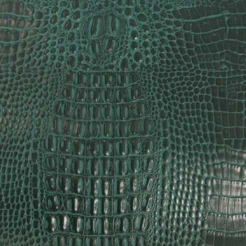 Crocodile Marine Vinyl Teal
