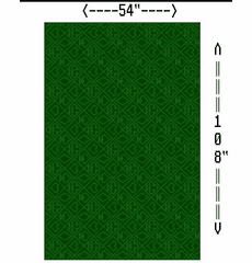Diagram Of "Holdem" Cloth Pattern