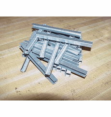 EZE 3/8" x 1/2" Stainless Steel Staples