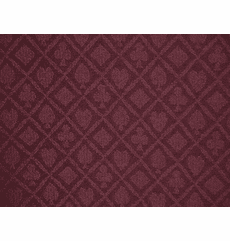 Holdem Casino Suited Cloth "Burgundy"