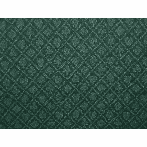 Holdem Casino Suited Cloth "Forest Green"