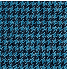 Houndstooth Black/Blue