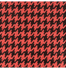 Houndstooth Black/Dark Red