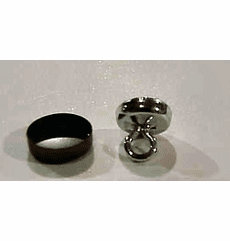 No. 22 Button Shells & Wire Eye Backs