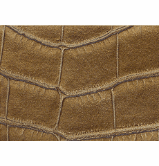 Nuvtex Crocodile "Muddy Gold" Metallic Finish
