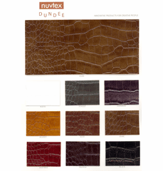 Nuvtex Dundee (Patent Crocodile) "Faux" Leather