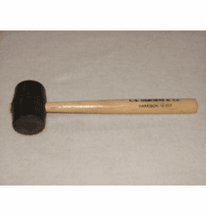 Osborne No. 197 Size # 2 Black Rubber Mallet