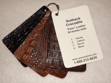 Outback Crocodile Faux Leather