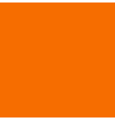 Outdoor Furniture Fabric Classic Bright Orange