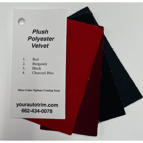 Plush Velvet Sample Ring