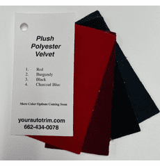 Plush Velvet Sample Ring