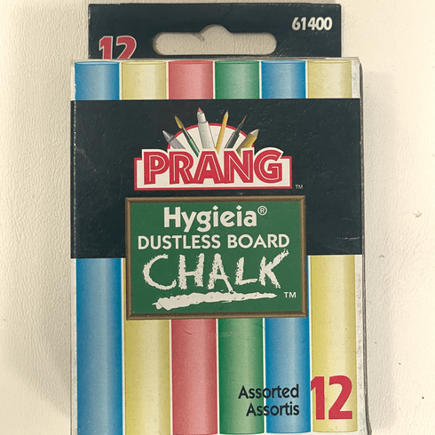 Prang 61400 Assorted Color Chalk
