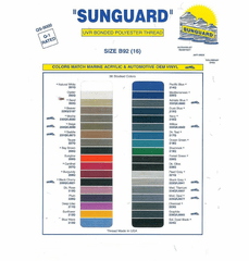 Purchase A Printed Sunguard Thread Chart