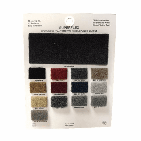 Purchase A Superflex Sample Card