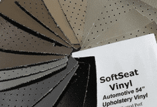  SoftSeat Solid And Perforated Vinyl Upholstery In OEM Colors