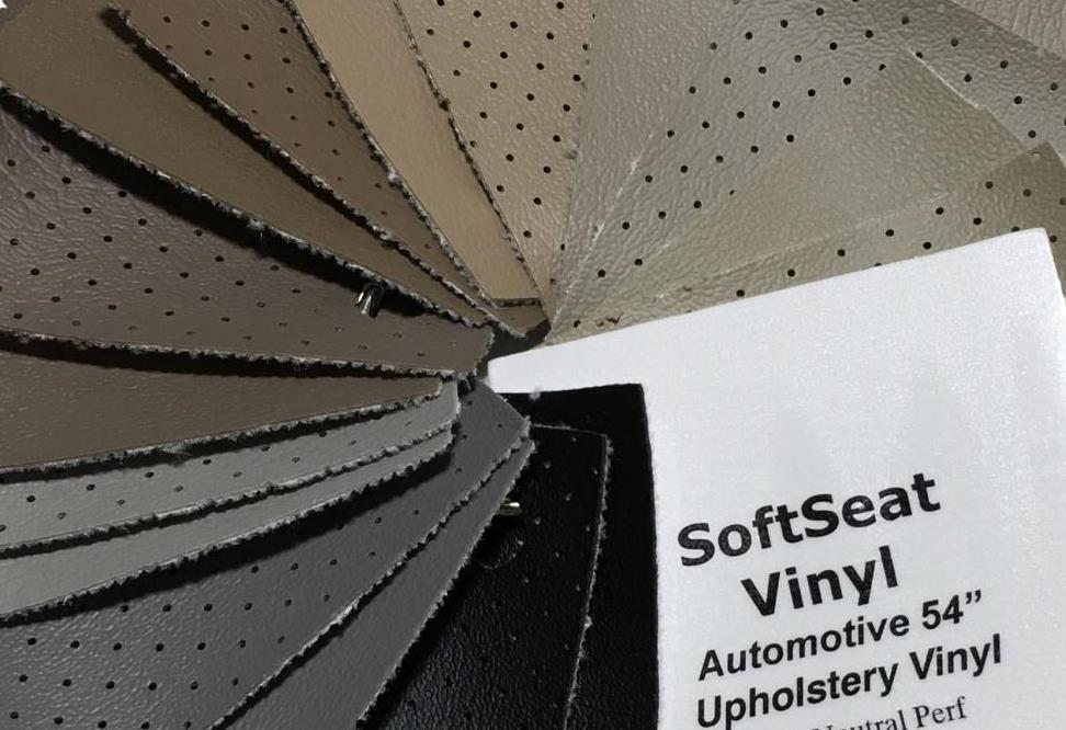 SoftSeat Solid And Perforated Vinyl Upholstery In OEM Colors