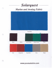 SolarQuest Marine Topping and Awning Fabric