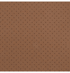 Sonoma Dark Saddle Mini Perforated Faux Leather